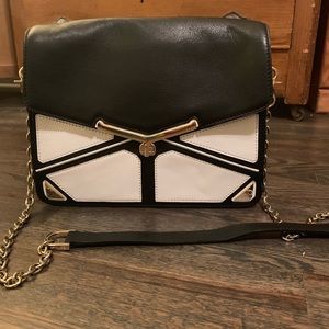 NWOT Botkier Crossbody Black And White Purse